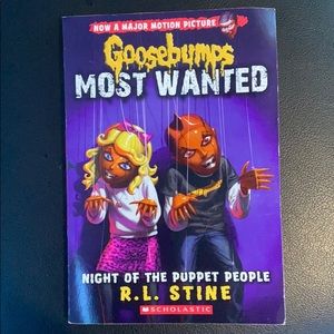 NIGHT OF THE PUPPET PEOPLE by R.L STINE